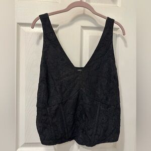 Torrid Black Lace Corset Crop Top